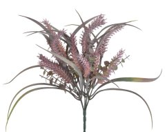 Keřík umělé zeleně 5 výhonů, dl. 38cm