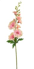 Umělý kvetoucí sléz - malva dl. 79cm