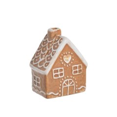 Dekorace porcelánový domek 5,5cmL x 4cmW x 7cmH