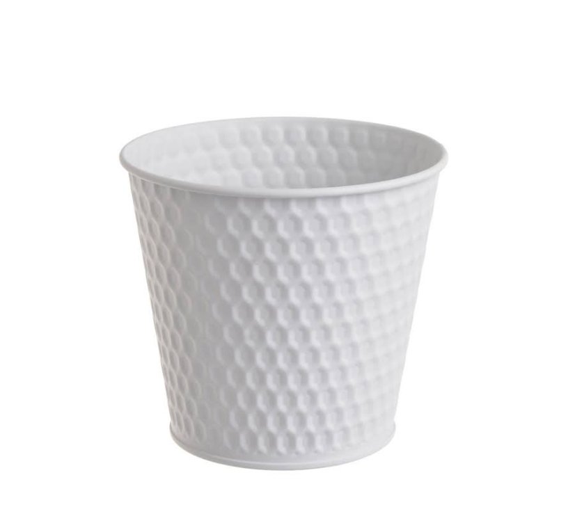 Plechová nádoba na aranžování 14cm∅ x 12,5cmH