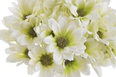 Kytice umělých margaretek, květ Ø 6 cm, dl.30 cm