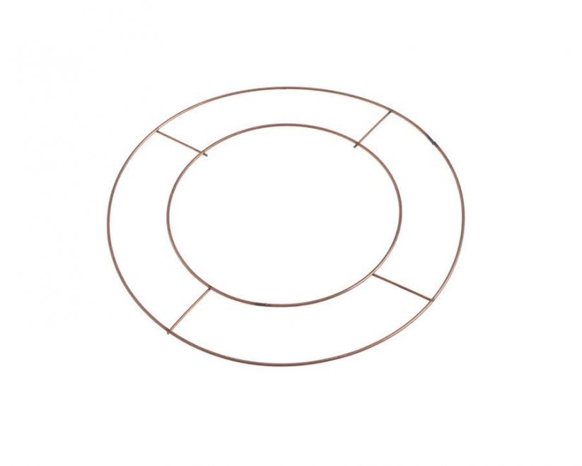 Drátěný dvojitý kovový kruh ∅ 20cm x tl. 0,2cmW