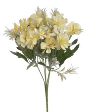 Kytice umělého clematis 5 výhonů  dl. 30cm