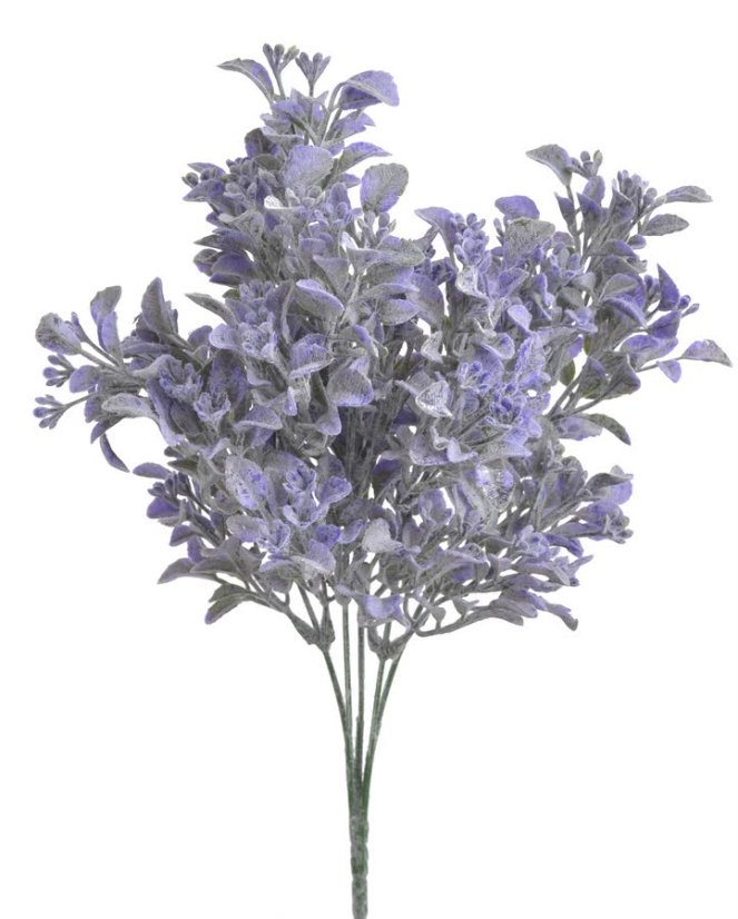 Umělá kvetoucí zeleň, dl. 34cm