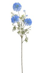 Umělý kvetoucí česnek polní, květ Ø 8cm/dl. 78cm