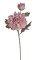Umělá Dahlie květ a poupě, květ Ø 9cm, celkem dl. 37 cm