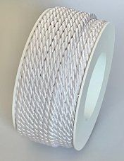 Oděvní dekorační šňůra šnůra  Ø 4mm x dl.25m