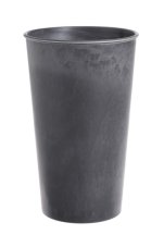 Dekorace - kónická plastová váza Ø12,5 - 17,5cm x 28cmH