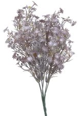 Keřík kvetoucí umělé zeleně dl. 38cm