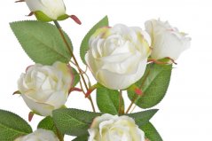 Kytice umělých růží, květ Ø 5cm/celkem dl. 79cm