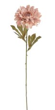Umělá dahlia na stonku, hlavička Ø10cm/dl.60cm