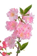 Umělá kvetoucí větvička višně dl. 50cm