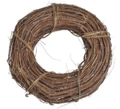 Věnec pletený z naturálního proutí Ø 35cm