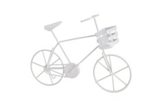 Dekorace kovové jízdní kolo 18cmL x 4,2cmW x 13cmH