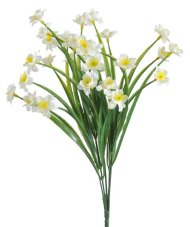 Kytice umělých narcisů 39 cm – jarní dekorace do vázy