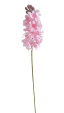 Umělý kvetoucí hyacint, květ dl.16cm, dl. celkem 50cm