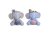 Dekorace figurka slon 4cm - polyresin