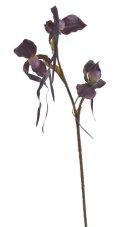 Lata umělé orchideje s třemi květy, dl.82cm