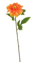 Umělá květina kvetoucí dahlie, květ Ø 12cm, dl.56cm