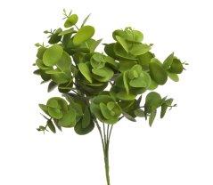 Keřík umělého barveného eukalyptus dl. 34cm