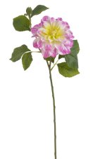 Umělá květina kvetoucí dahlie, květ Ø 15cm, dl.68cm