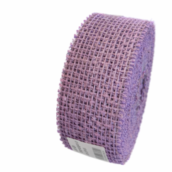 Jutová stuha tužená stuha s nezaobroubeným okrajem 5cm x 10m