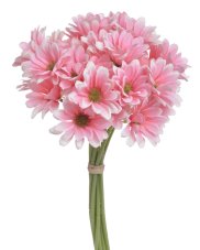Kytice umělých margaretek, květ Ø 6 cm, dl.30 cm
