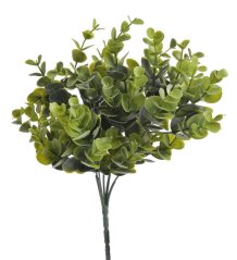 Umělý eukalyptus – dekorativní zelená kytice 30 cm_03
