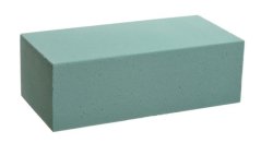 Pěnová hmota florex eco na mokré aranžování 23x11x7,5 cm 1ks