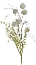 Umělý kvetoucí česnek polní, květ Ø 3,5cm/dl. 60cm, barva 07