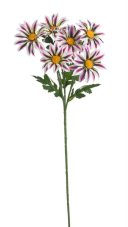 Umělá kvetoucí gazanie dl. 60cm