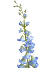 Umělý kvetoucí zvonek s listy dl. 96cm