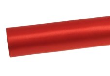 Saténový běhoun šířka 16 cm/dl. 9m - červená 09S011
