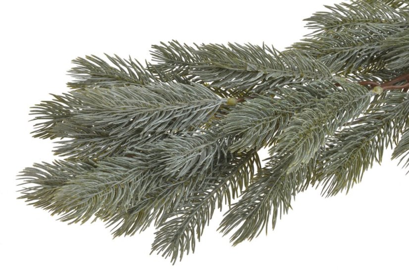 Umělá zasněžená girlanda z jehličí 195 cm