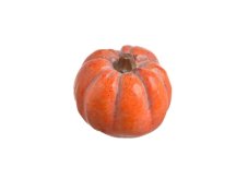 Keramická dekorace Oranžová dýně 5,5 cm
