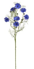 Umělá chrpa luční květ 3,5cm, dl.73 cm, 7 květů