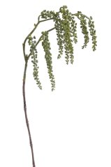 Umělá větvička s plody z měkčeného plastu dl. 84cm