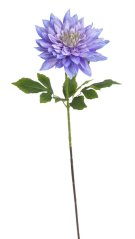 Umělá květina kvetoucí dahlie, květ Ø 25cm, dl.98cm