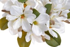 Věnec z umělých květů magnolií Ø 32cm