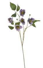 Umělá čemeřice, květ 7cm, dl. celkem 62cm