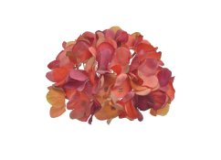 Umělá hlavička hortenzie Ø 14cm  -  6ks