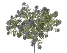 Keřík umělého rozchodníku - 35cm, 5 větviček, barva 07