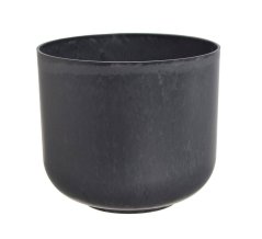 Dekorace - plastový obal na květináč 17cm∅ x 15cmH