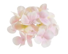 Umělá hlavička hortenzie Ø 14cm - 12ks