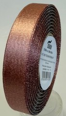 Atlasová stuha tkaná oboulícní s metaloplastem 1,5cm/20m