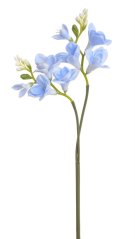 Umělá kvetoucí frezie z pěnového plastu dl. 60cm