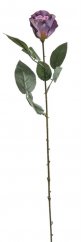 Umělá růže s uzavřeným podlouhlým květem dl. 53cm