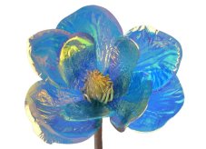 Opalizující umělá magnolie 51 cm