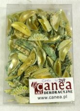 Letní dekorace mušle s dírkami na navlékání 1,5-2,5cm - 200gr
