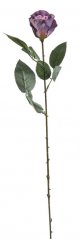 Umělá růže s uzavřeným podlouhlým květem dl. 53cm